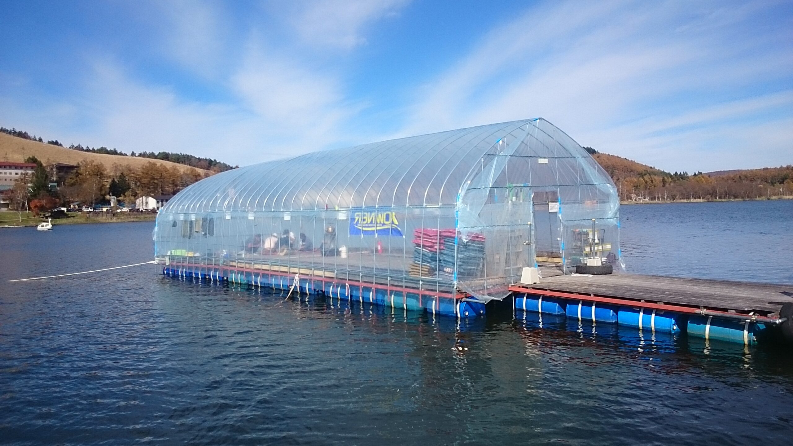 白樺湖のワカサギ釣りスタート | 海と日本PROJECT in 長野